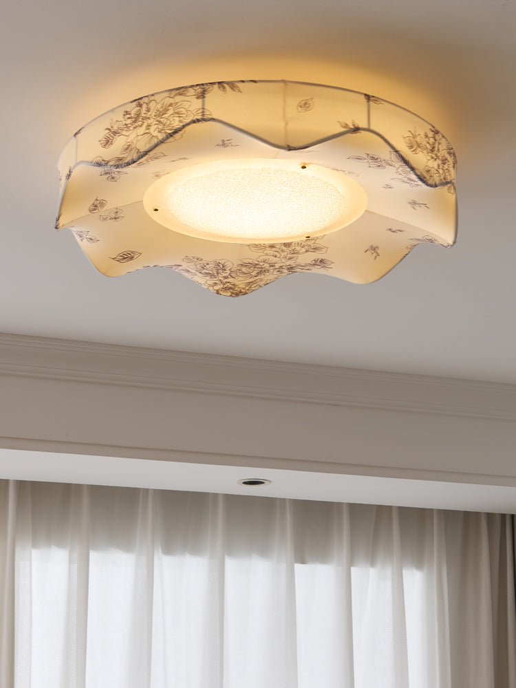 Florona Plafonnier en Tissu Art Nordique Premium