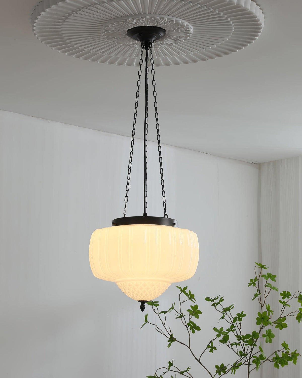 Yara Suspension en Verre Moderne