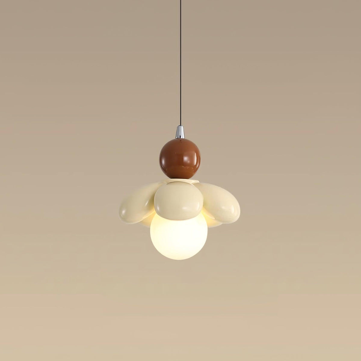 Blossi Flower Pendant Light-Neutral Decor