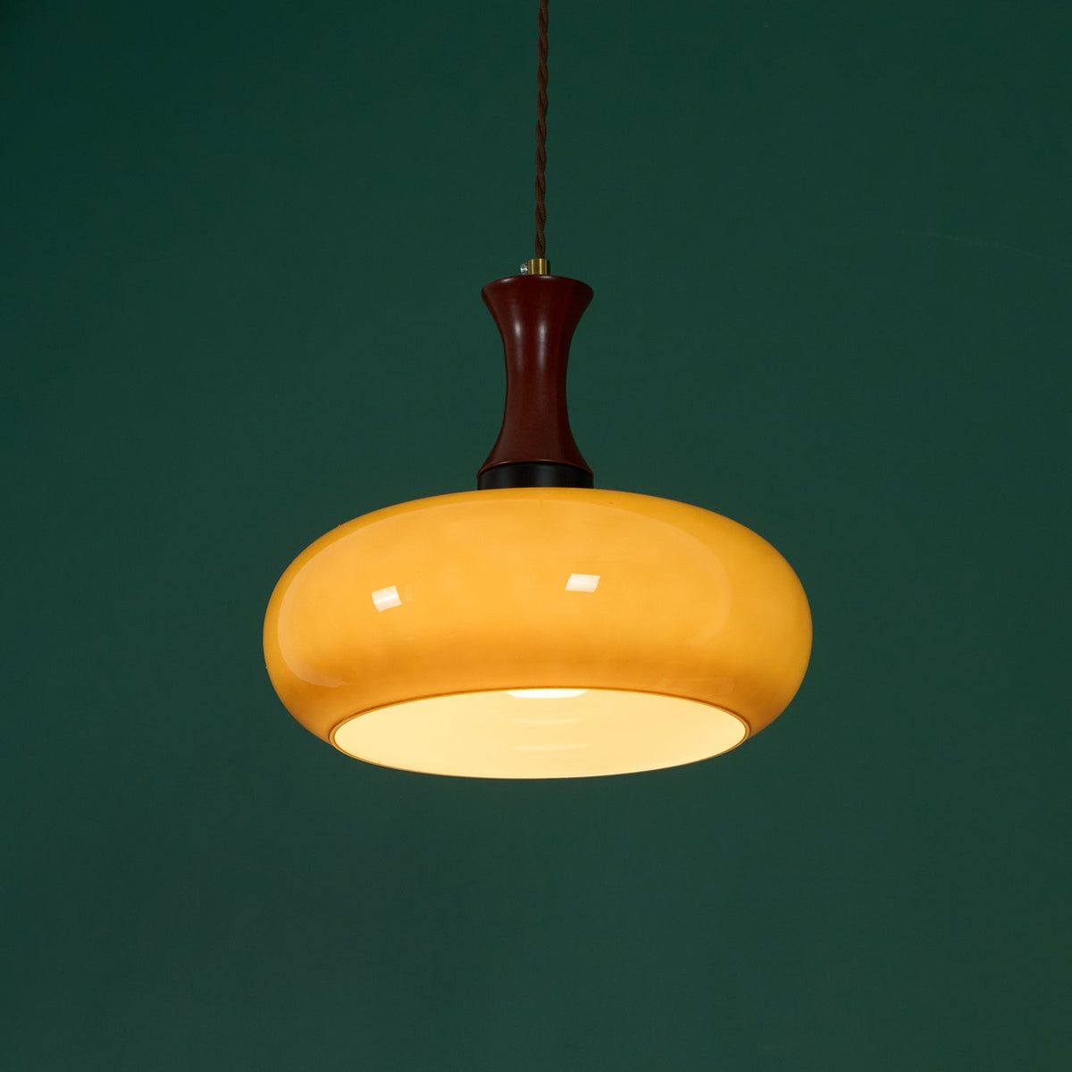 Charlotte Suspension Bois Verre