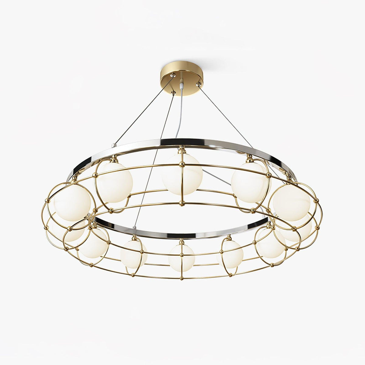 Ilvilia Lustre en Verre Moderne