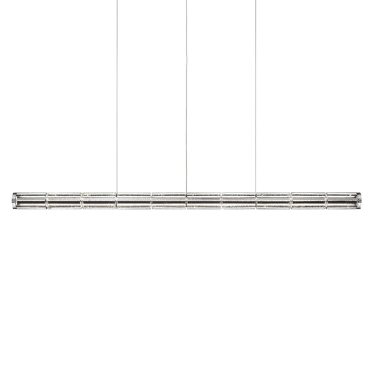 Lyliris Suspension Linéaire en Verre Minimaliste