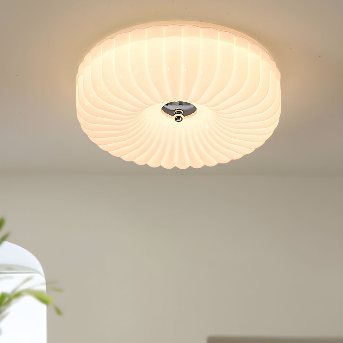 Arisha Moderne LED Verre Plafonnier Chambre à Coucher