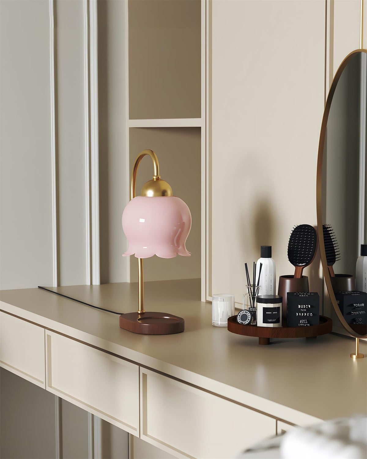 Lioreria Lampe de Table Chauffe-Parfums