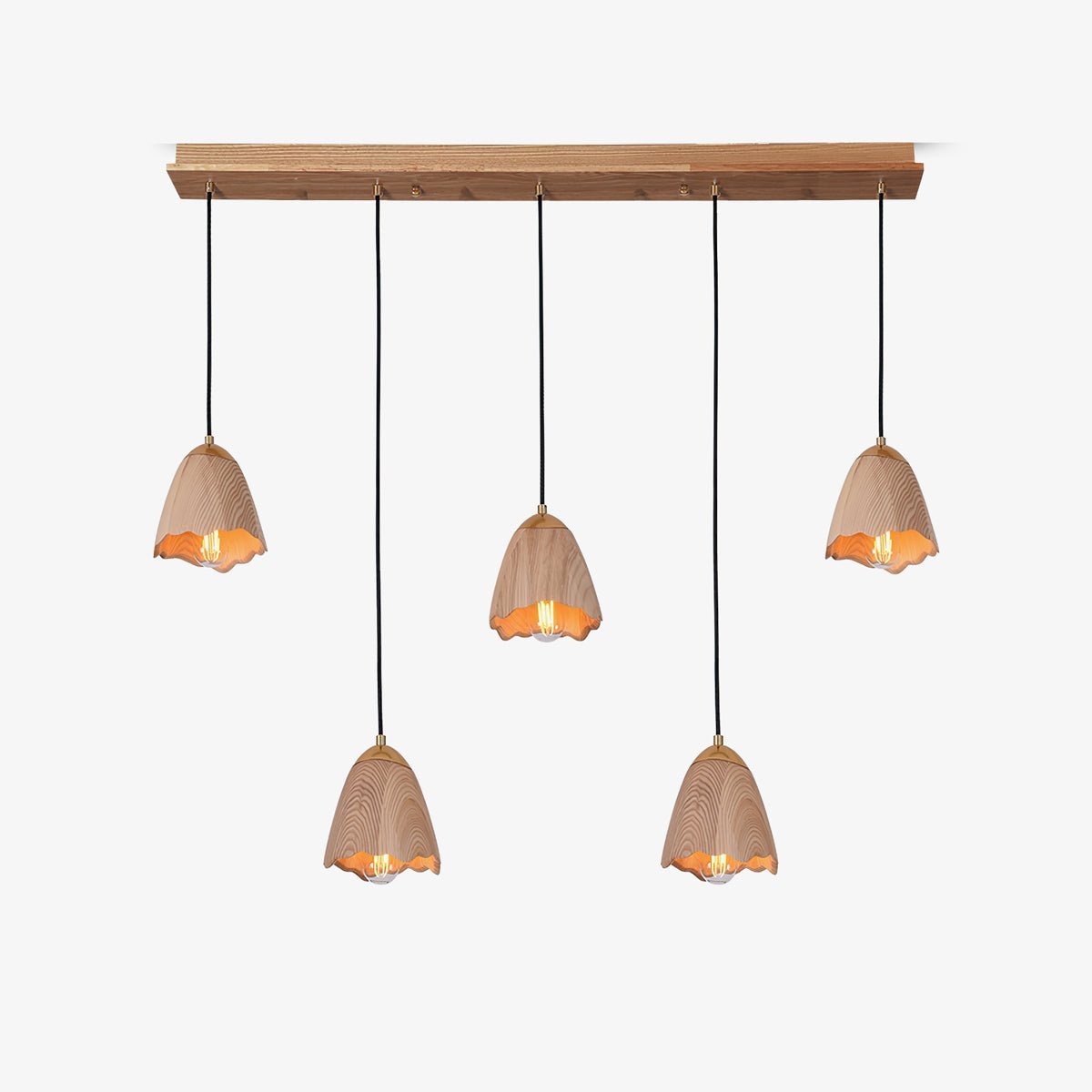 Salilia Suspension Moderne Minimaliste en Bois