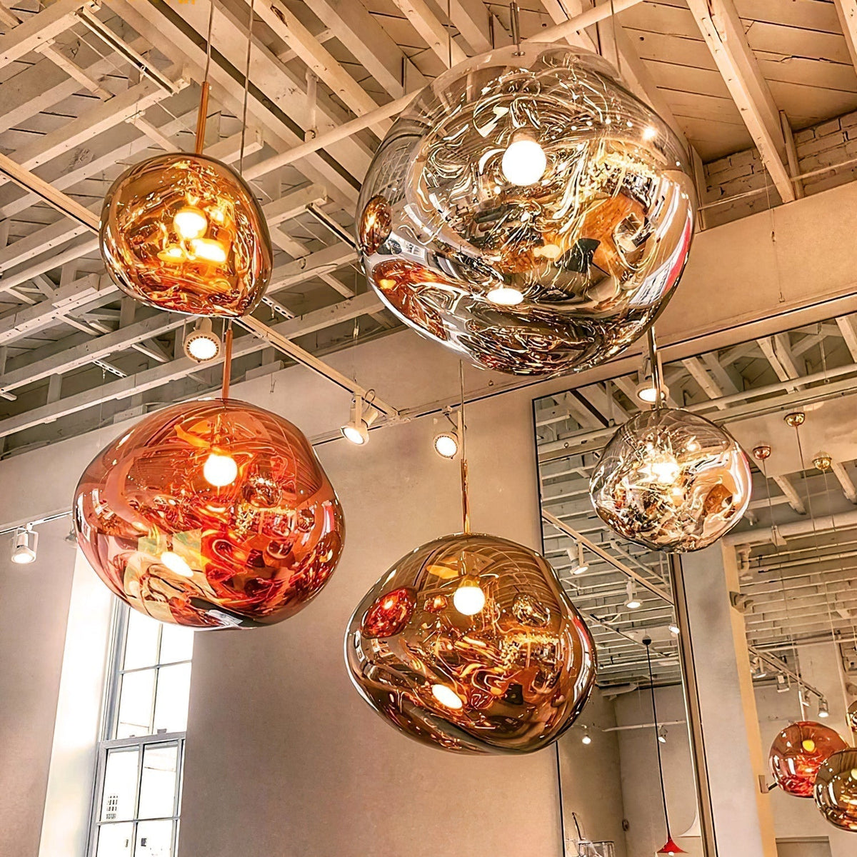 Milo Suspension Soufflé Cluster Irrégulier Sculptural