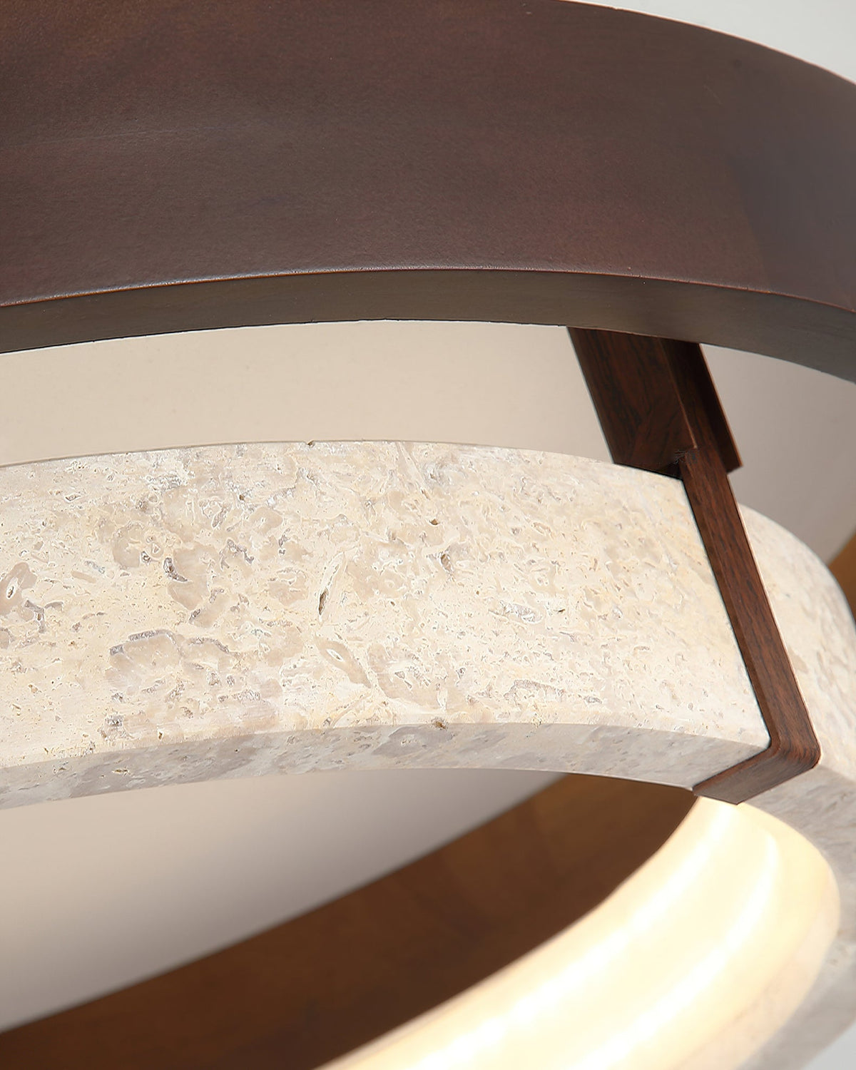 Lifestyle image featuring the Menine Ceiling Light over a dining area.