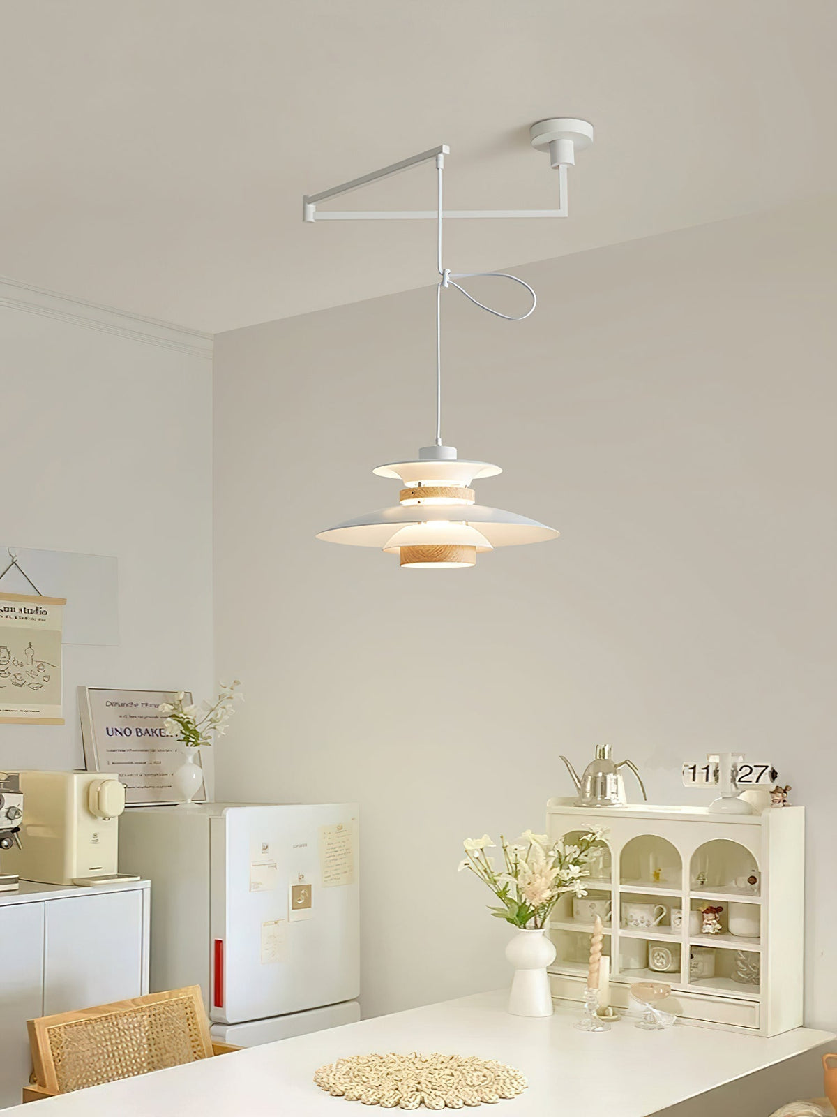 Virelith Suspension Industrielle en Acier et Bois