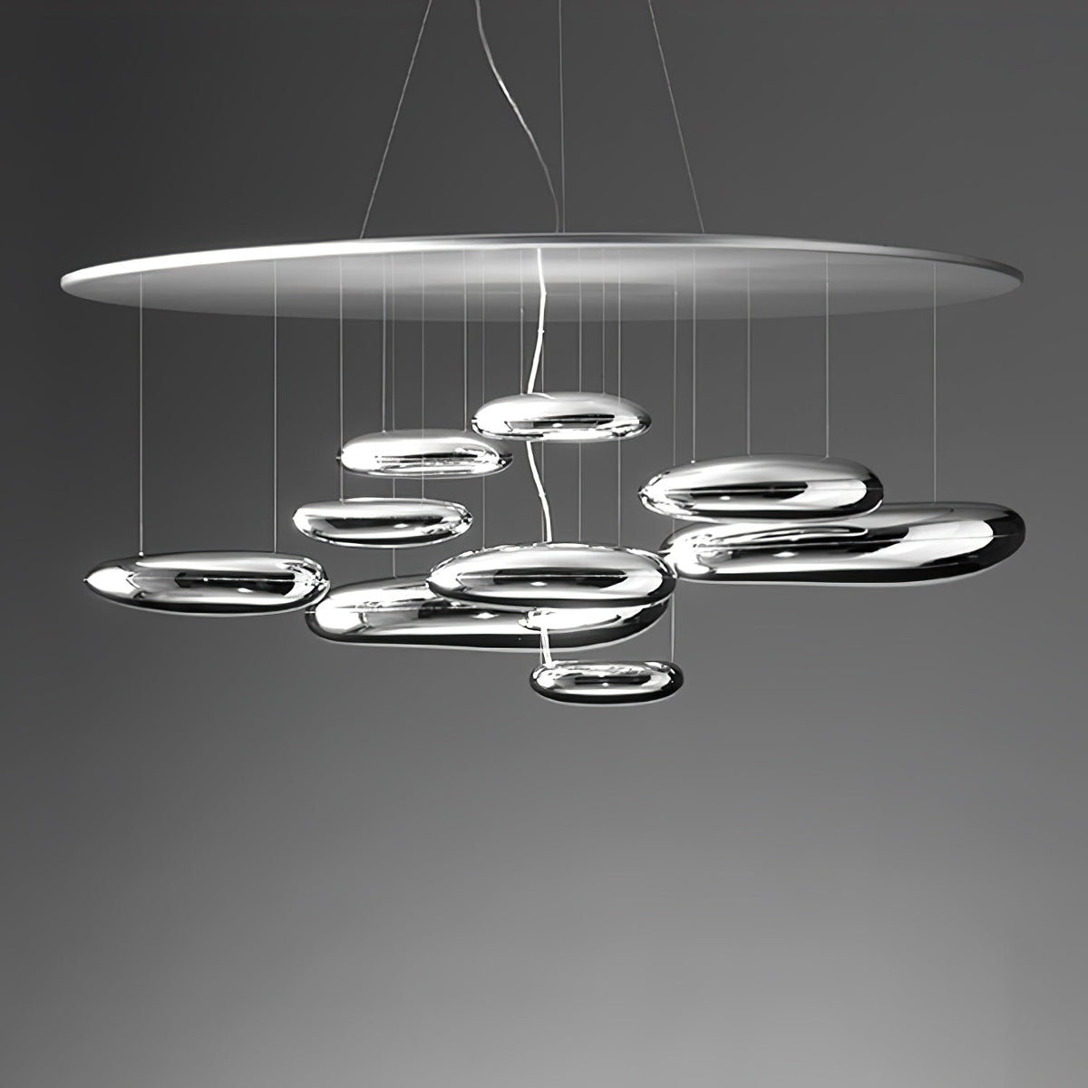 Emileira Lustre Sculptural en Aluminium