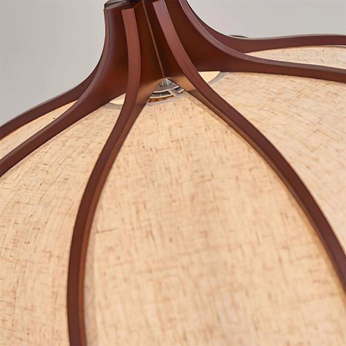 Feyno Vintage Fabric Pendant Light-Neutral Decor