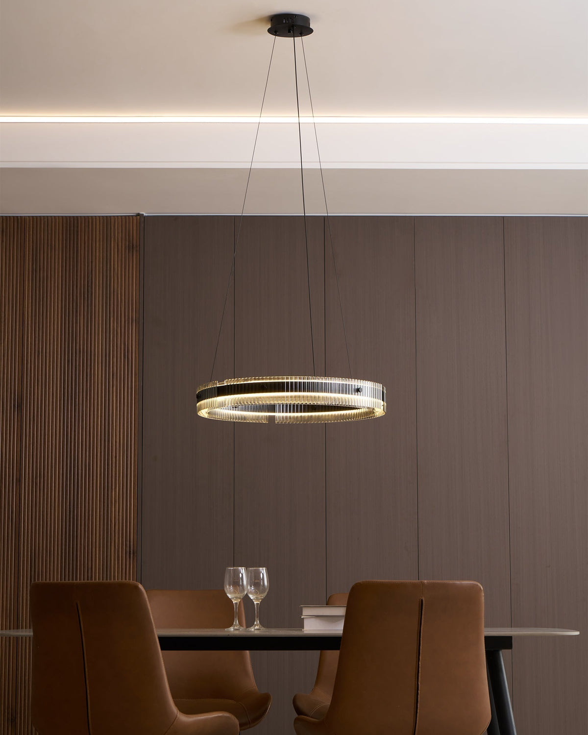 Vianevia Lustre Anneau Minimaliste LED
