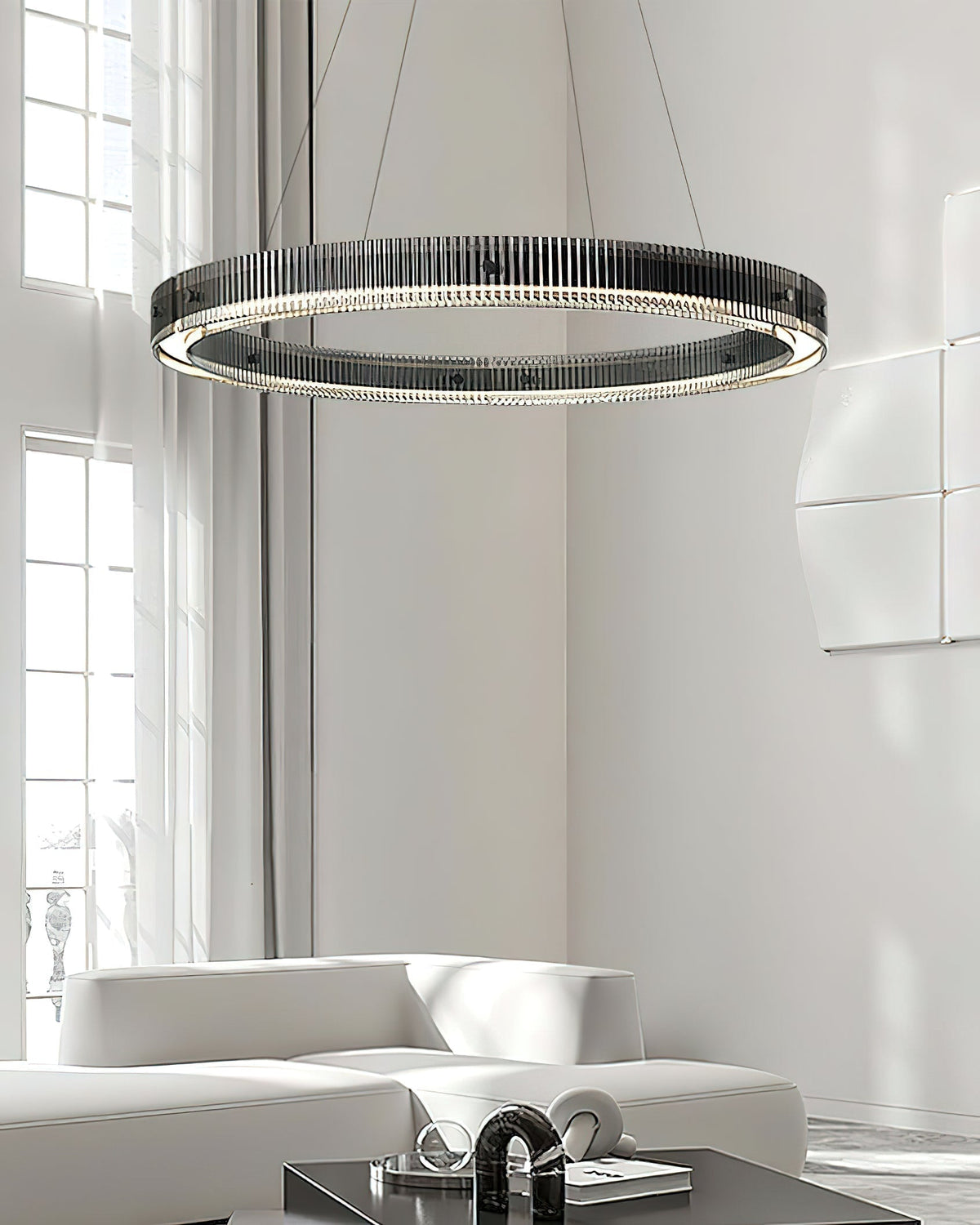Vianevia Lustre Anneau Minimaliste LED