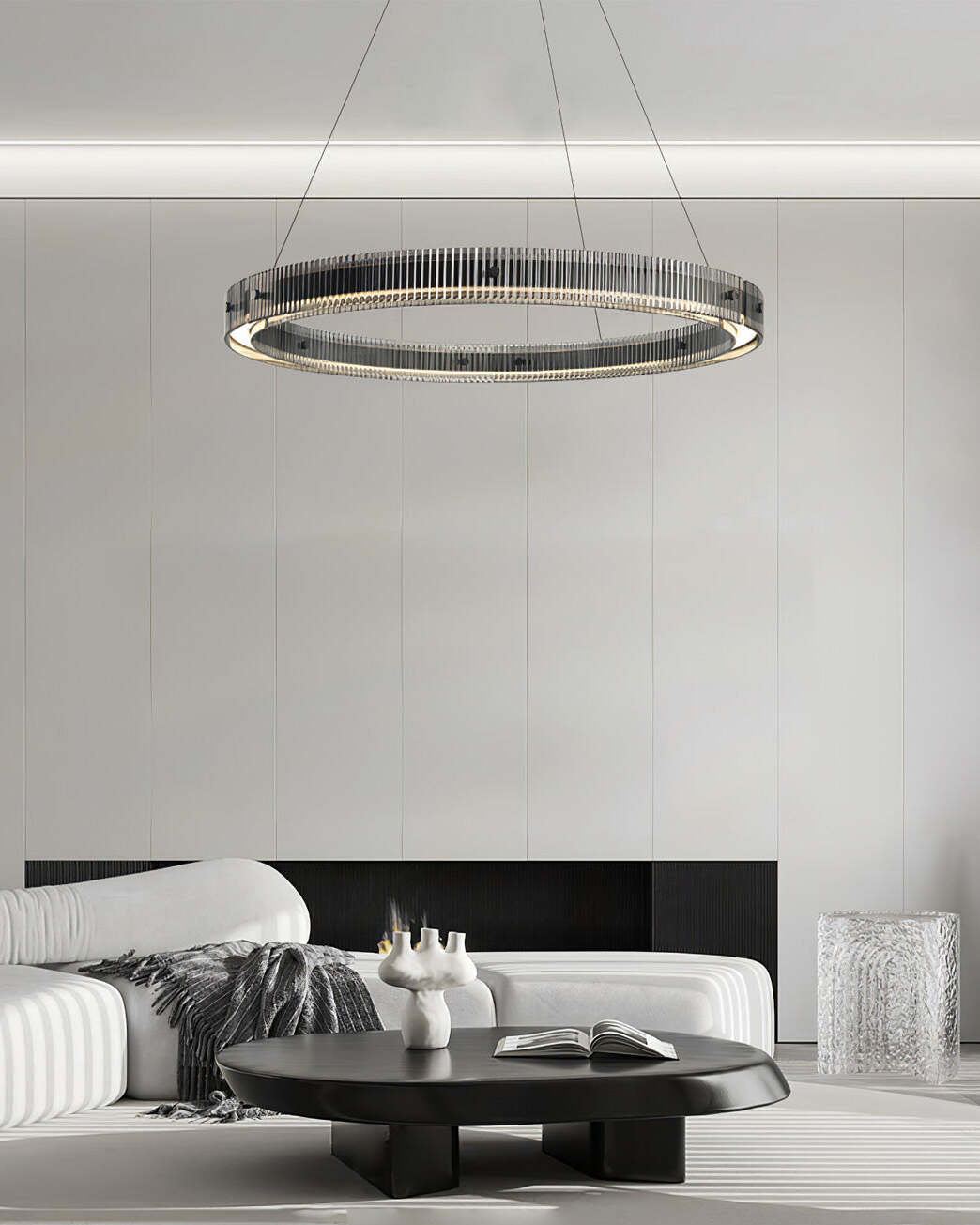 Vianevia Lustre Anneau Minimaliste LED