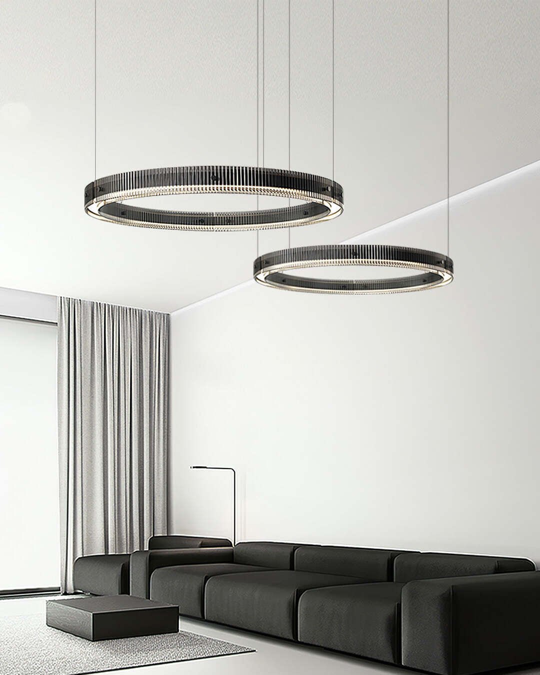 Vianevia Lustre Anneau Minimaliste LED