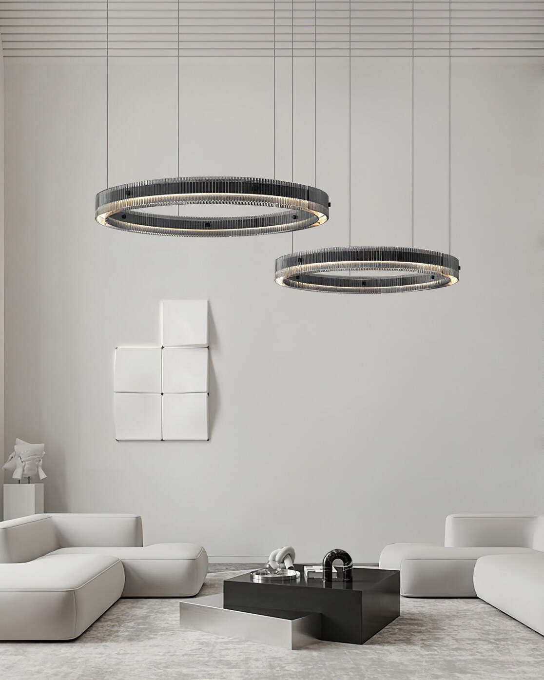 Vianevia Lustre Anneau Minimaliste LED