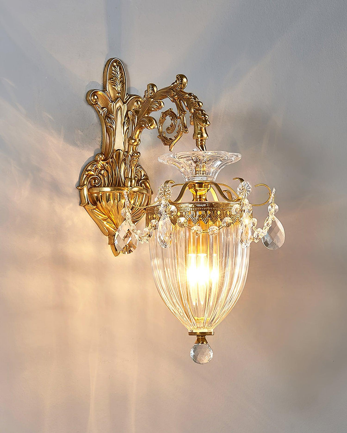 Vireon Wall Lamp Gold Double Sconce Modern-Neutral Decor