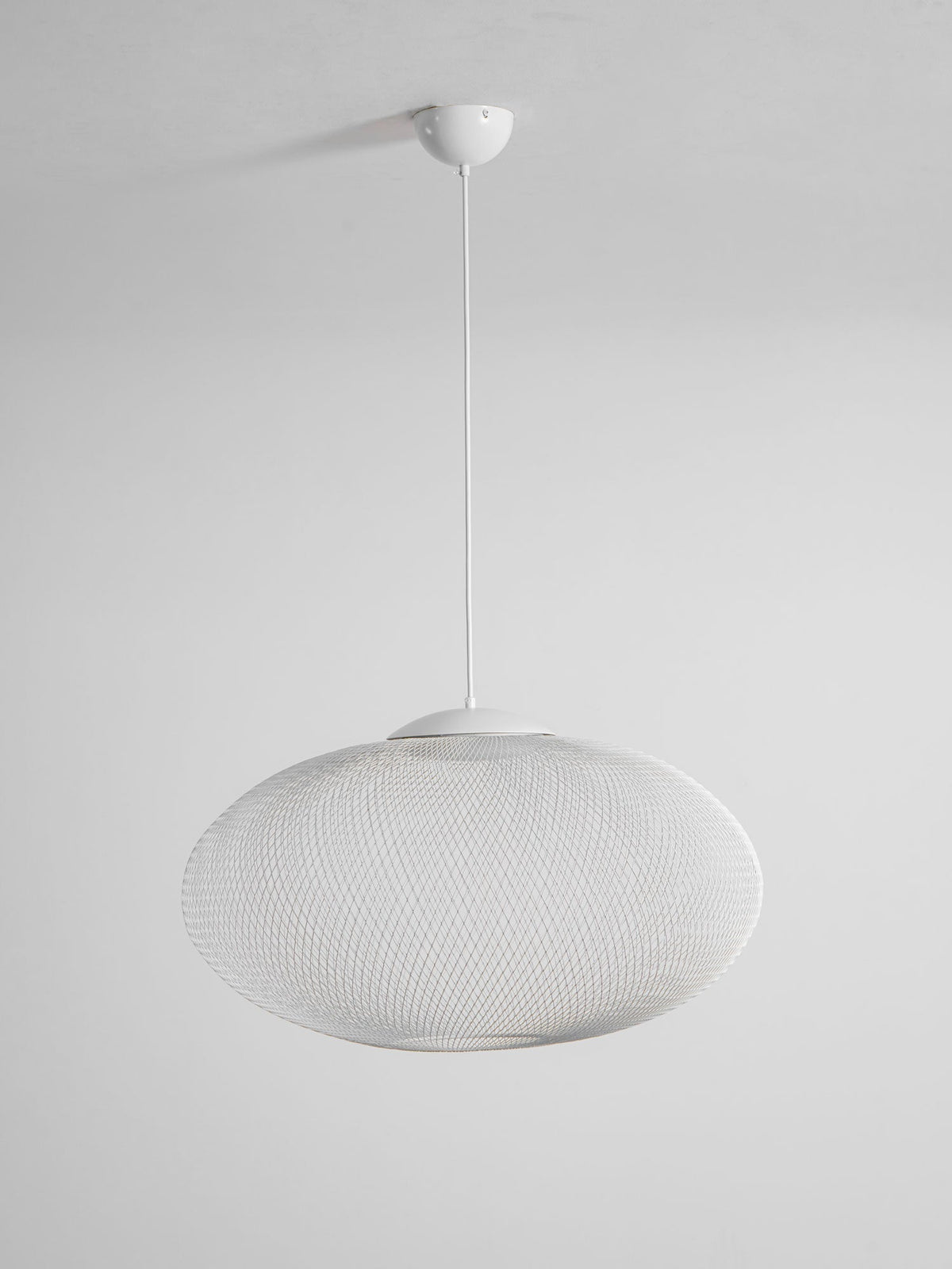 Viananne Suspension Lampe Maille Noire
