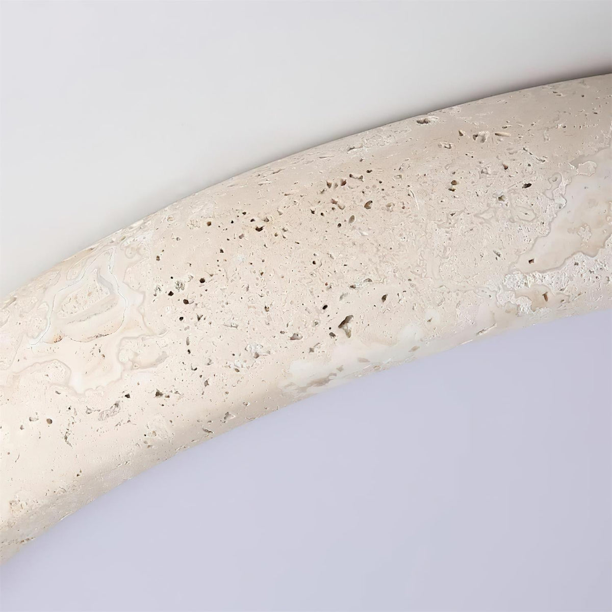 Ritta Cute Travertine Round Ceiling Light-Neutral Decor
