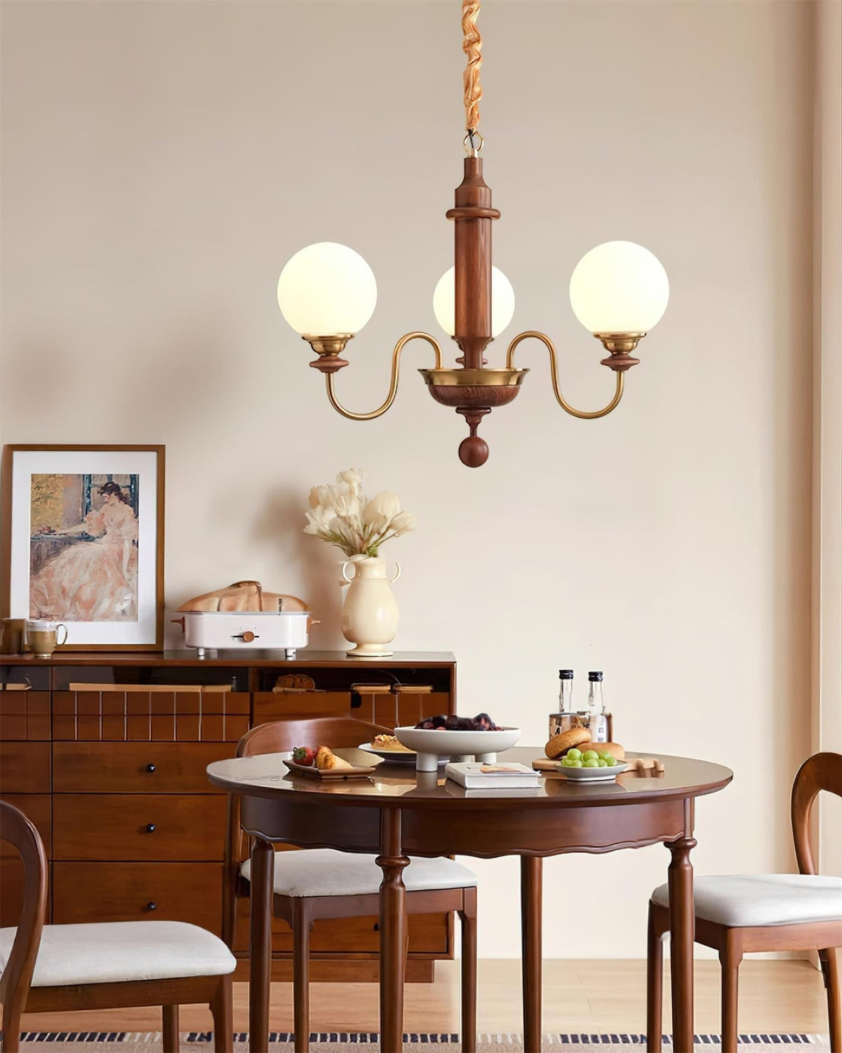 Lumivian 8-Light Globe Chandelier-Neutral Decor