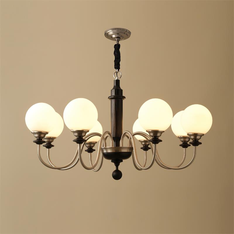 Lumivian 8-Light Globe Chandelier-Neutral Decor