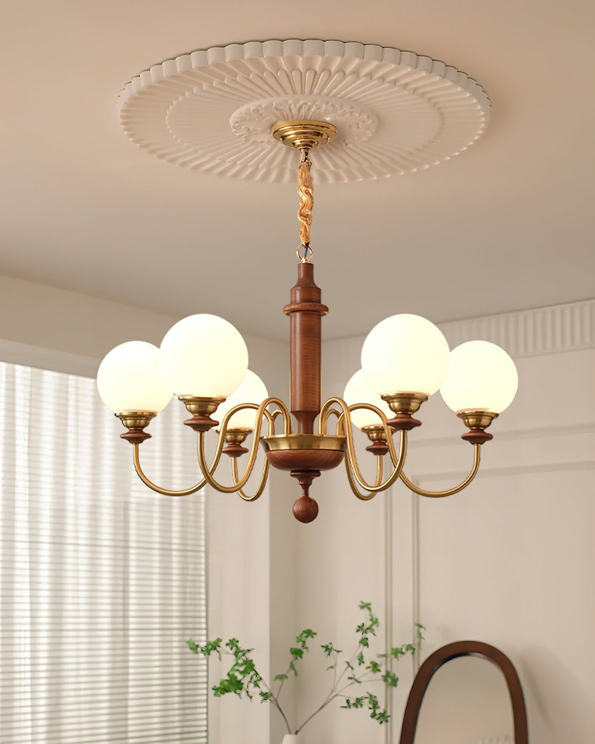 Lumivian 8-Light Globe Chandelier-Neutral Decor