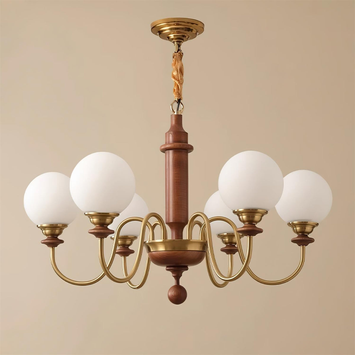 Lumivian 8-Light Globe Chandelier-Neutral Decor
