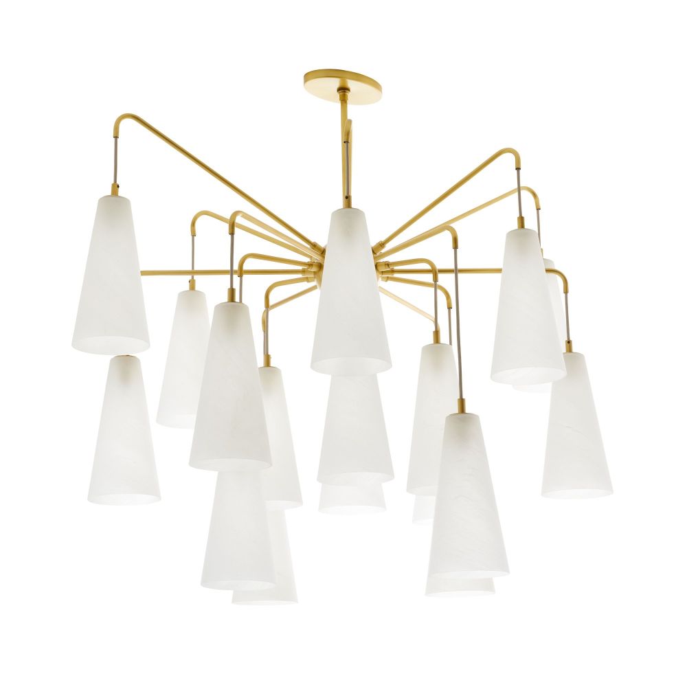 Avtheira Lustre Verre Luxe Postmoderne