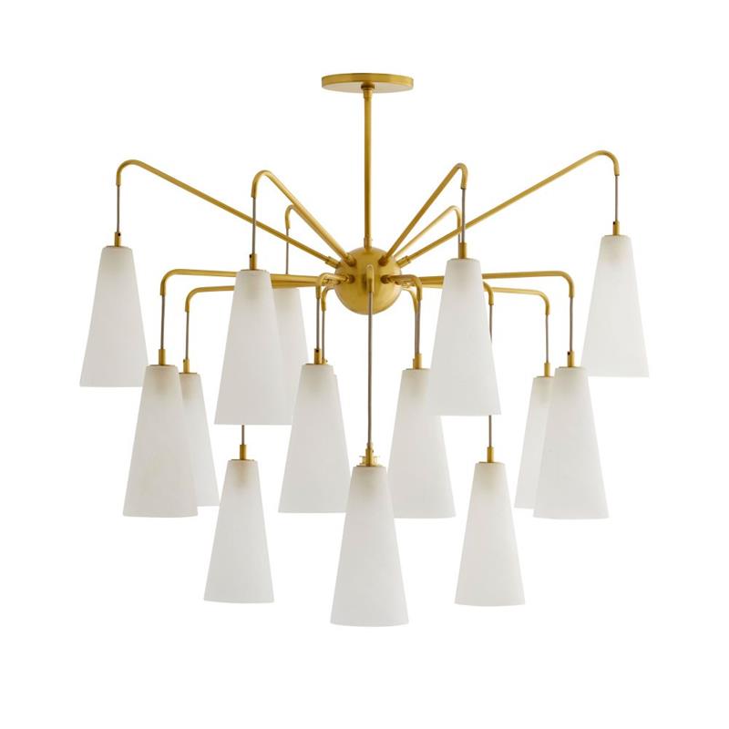 Avtheira Lustre Verre Luxe Postmoderne