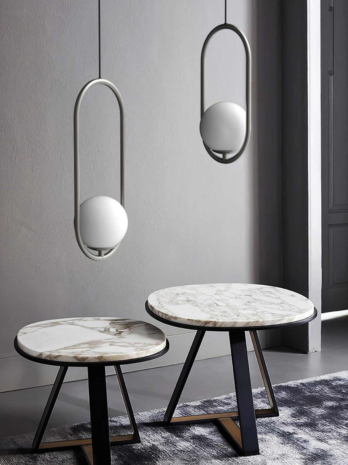 Orb Suspension Moderne en Laiton