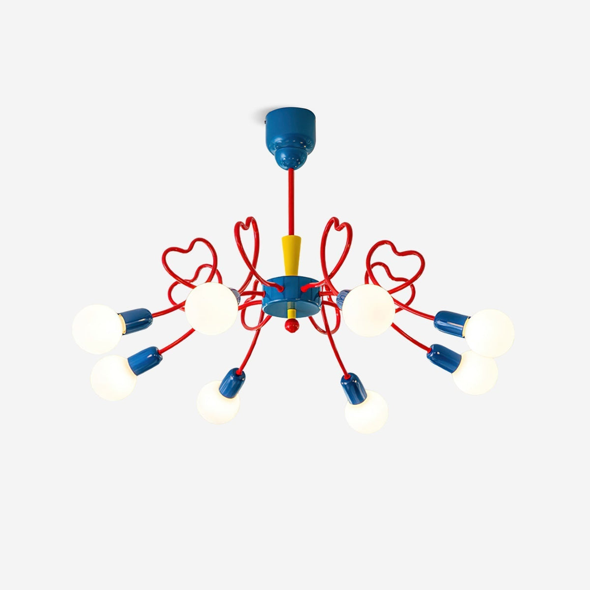 Chandelier Heart-Shaped Playful-Neutral Decor