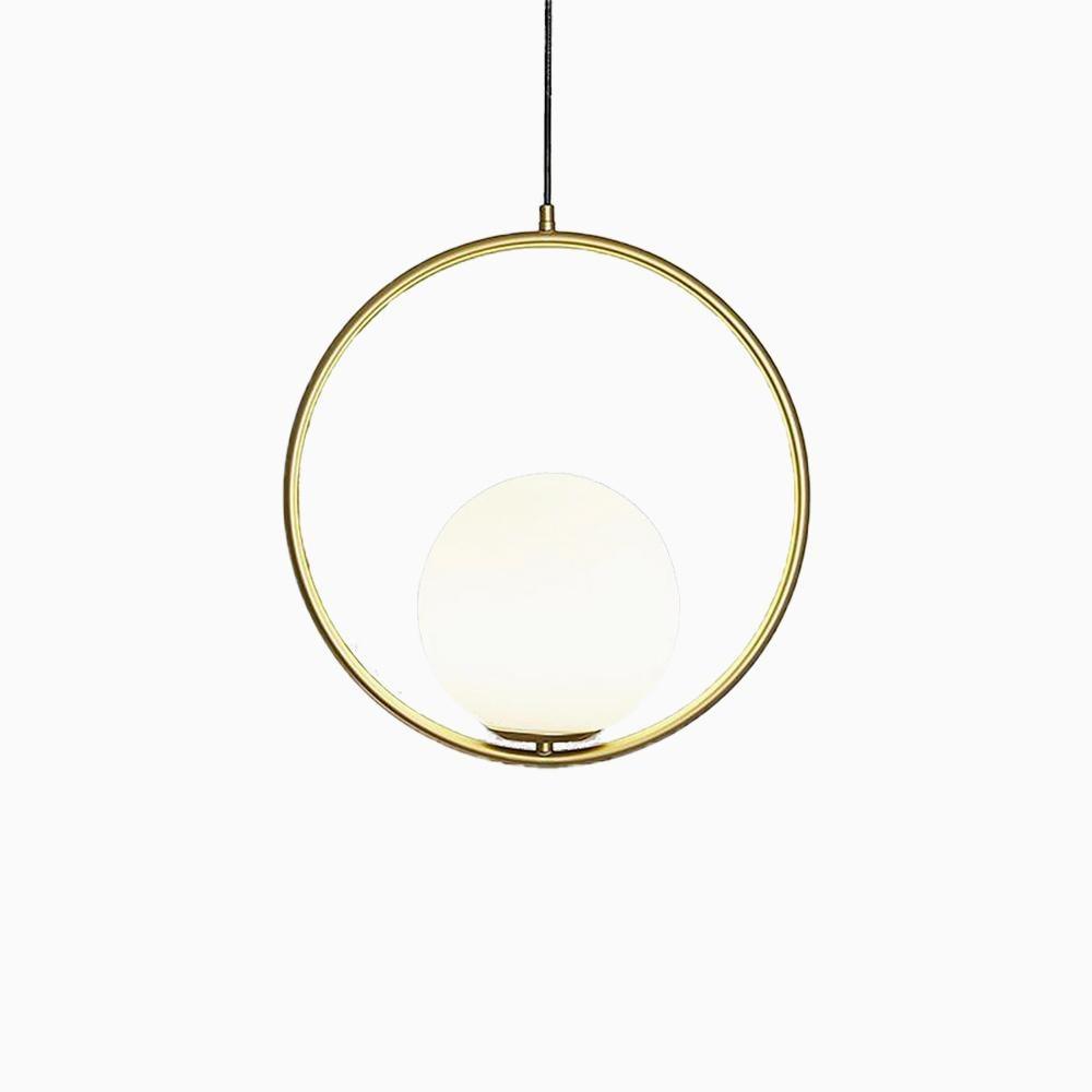 Iselira Suspension Anneau Moderne en Laiton