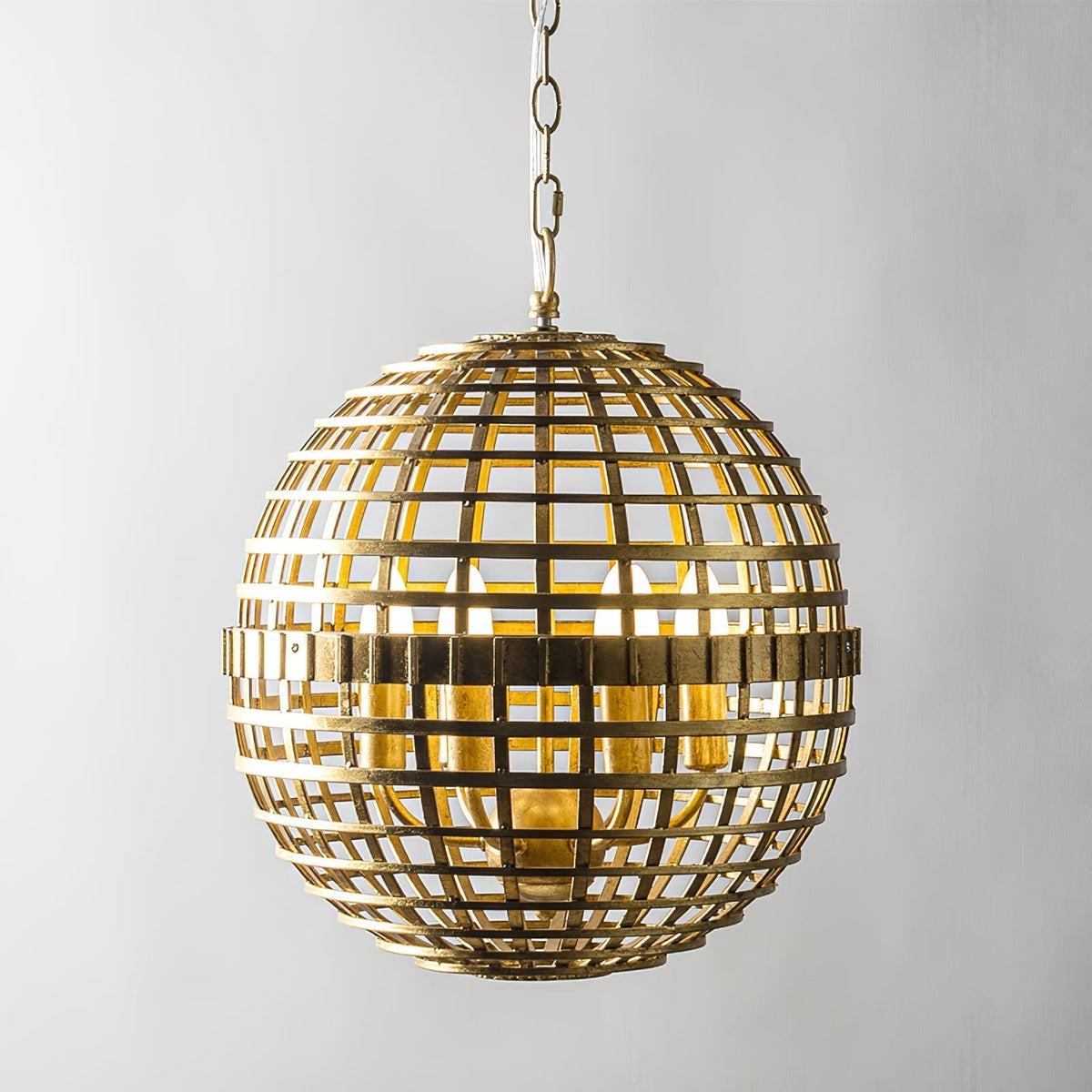 Virinia Suspension Globe Métal Créativité Individuelle
