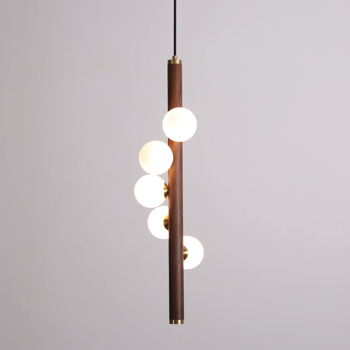 Side profile of the Miller Pendant Light.