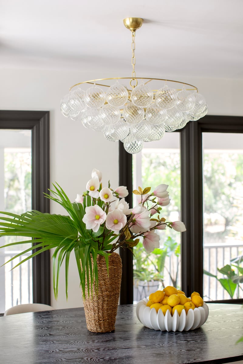 Darenaya Lustre en Verre Globe Élégant