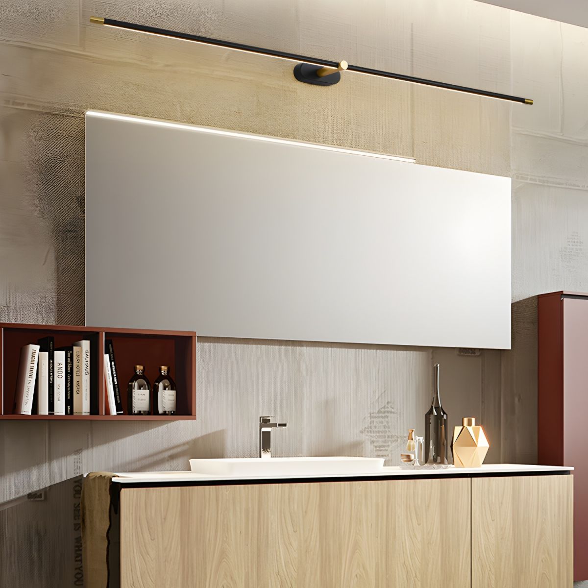 Ririxy Lampe Murale Linéaire Minimaliste-Cielum