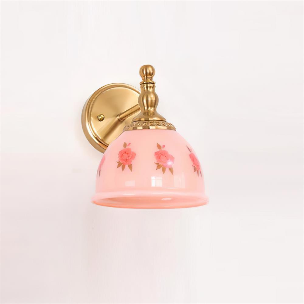 Mishya Floral Wall Lamp-Neutral Decor