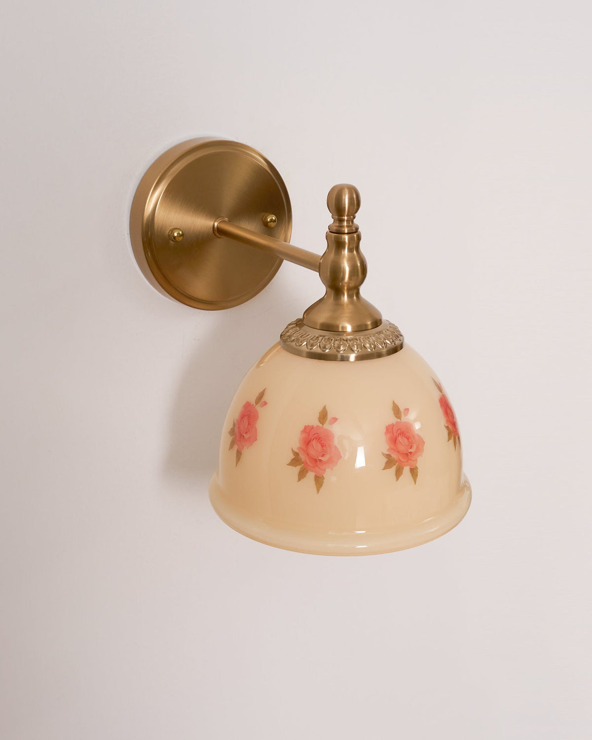 Mishya Floral Wall Lamp-Neutral Decor
