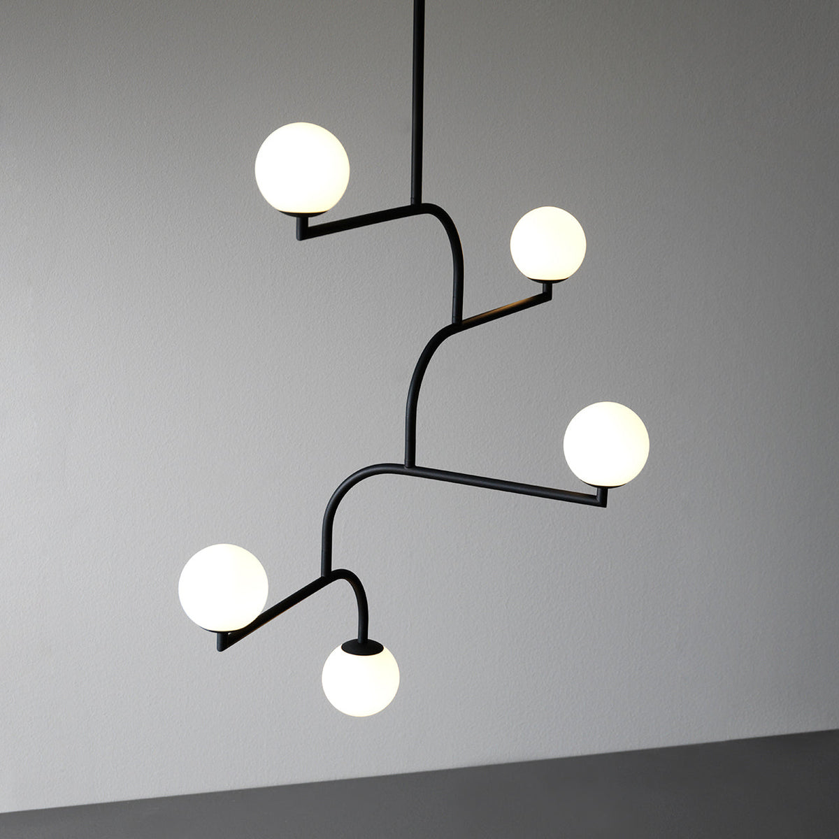 Zelireth Lustre Laiton Verre Minimaliste Moderne
