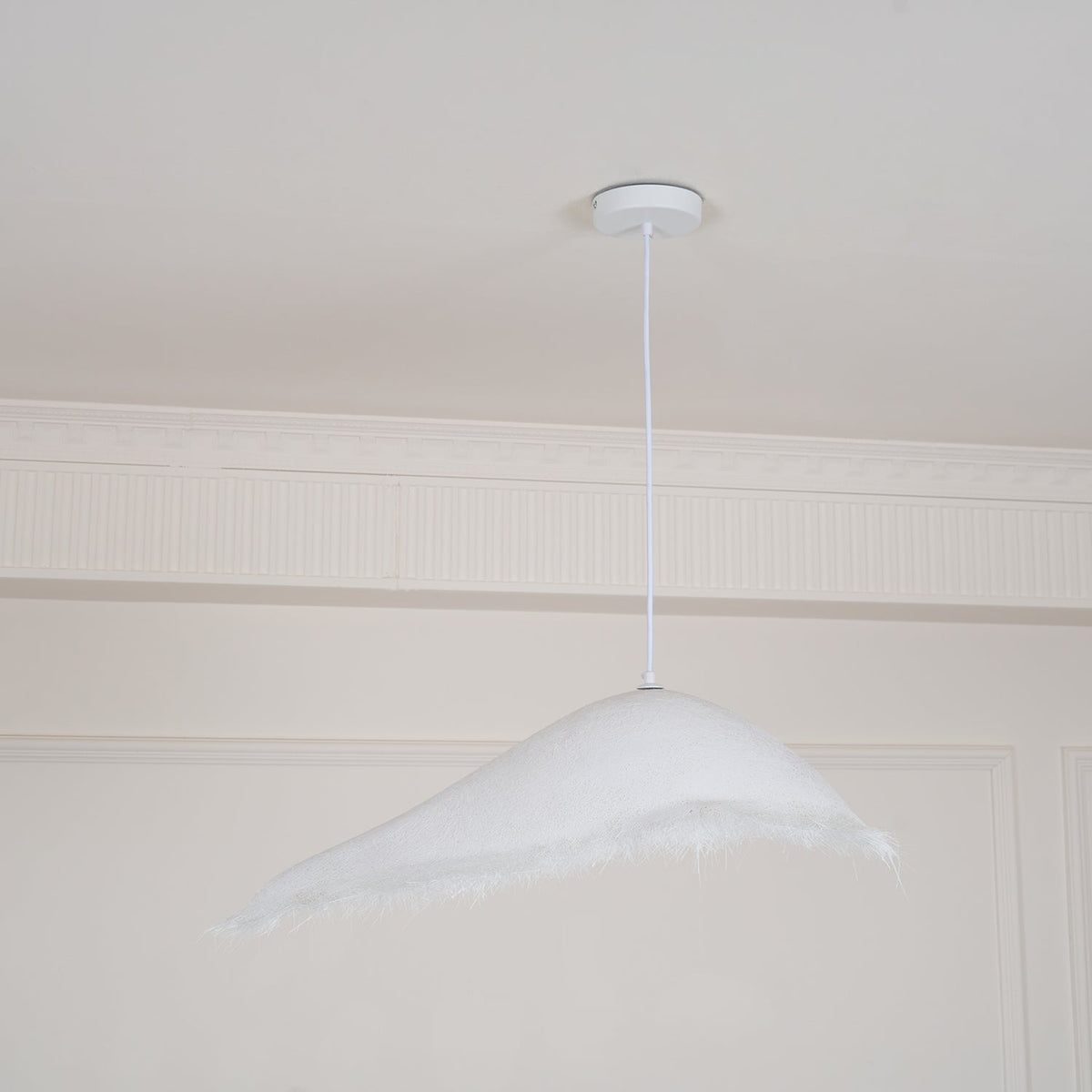 Finnana Suspension en Travertin Pierre Naturelle