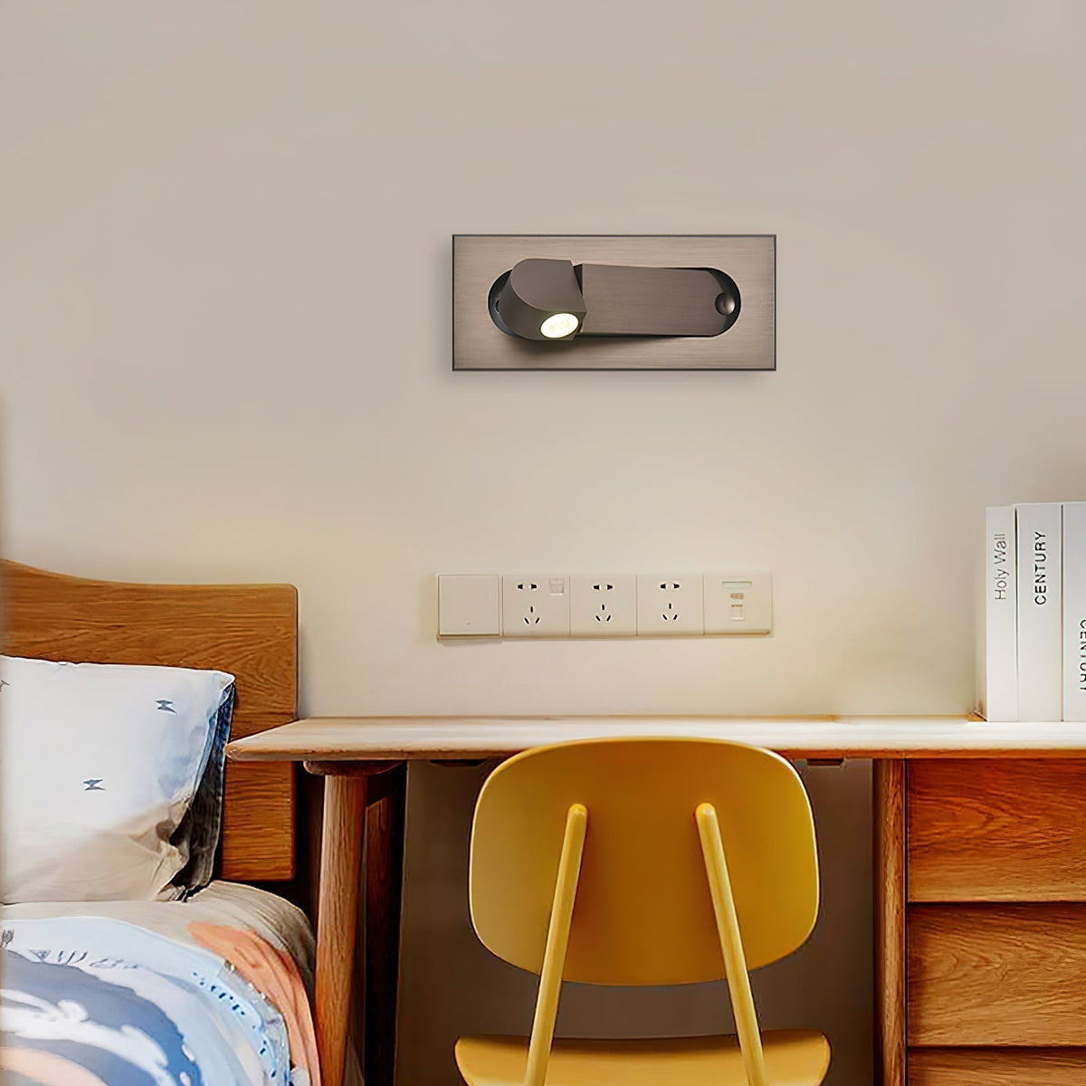 Eveny Lampe De Lecture Moderne LED Ajustable Pour Chevet-Cielum