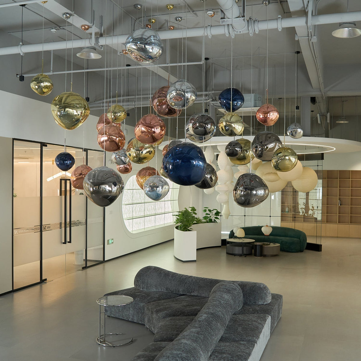 Milo Suspension Soufflé Cluster Irrégulier Sculptural