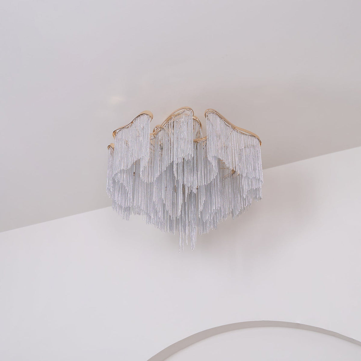 Levora Plafonnier Moderne Art Frange
