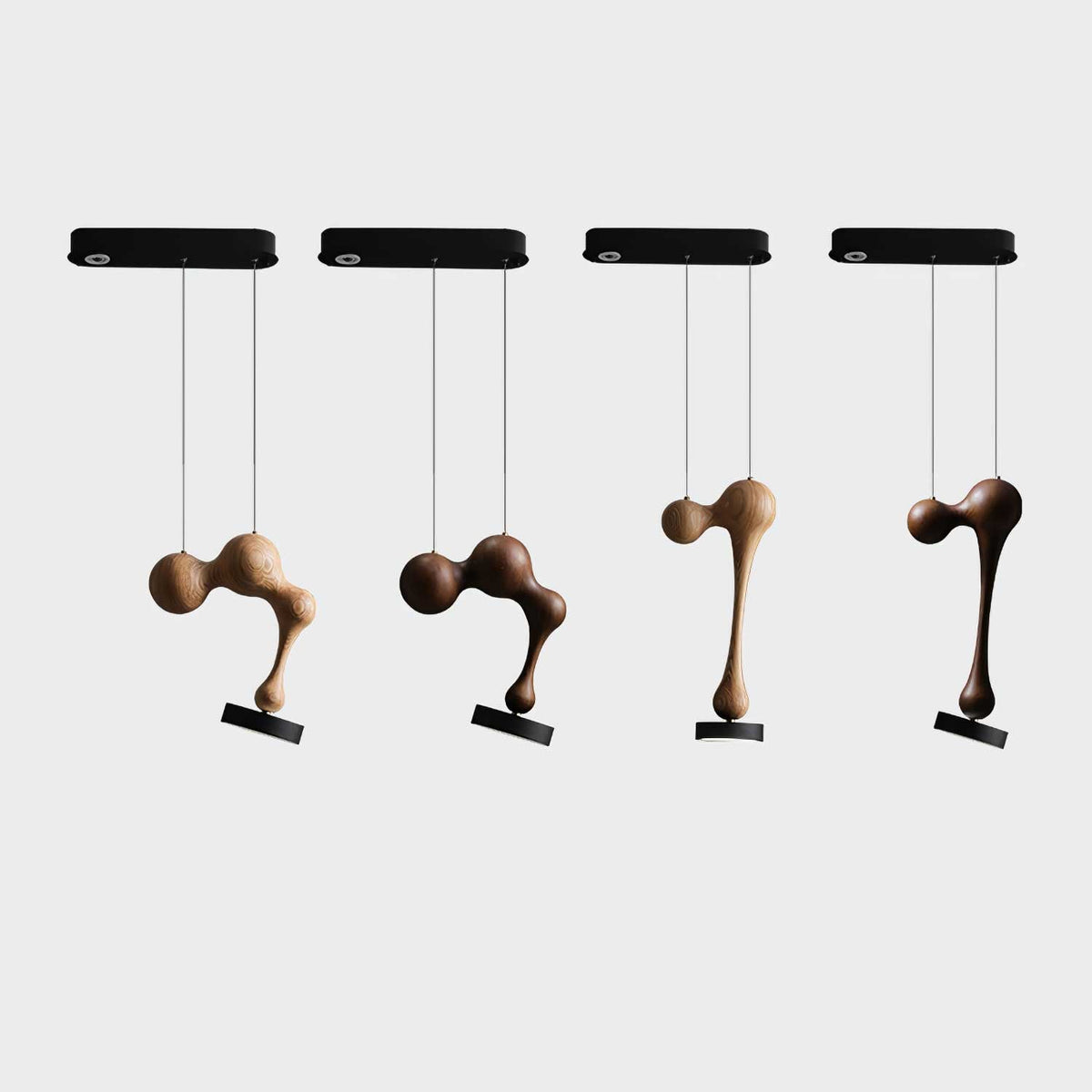 Drovia Suspension en Bois Moderne