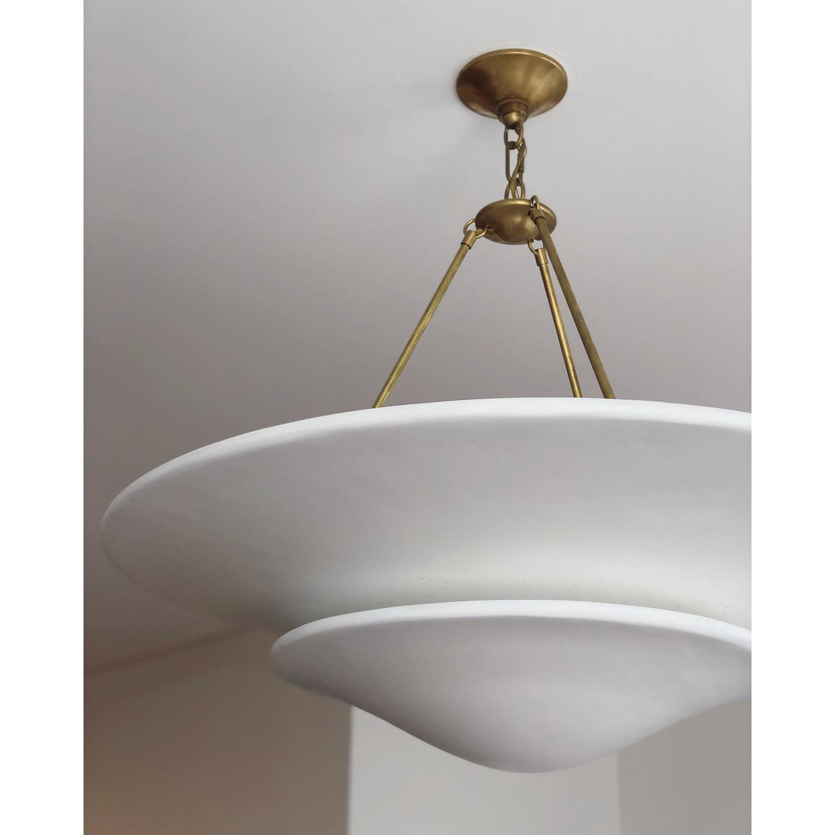 Avinisra Lustre En Laiton Et Métal Minimaliste Moderne
