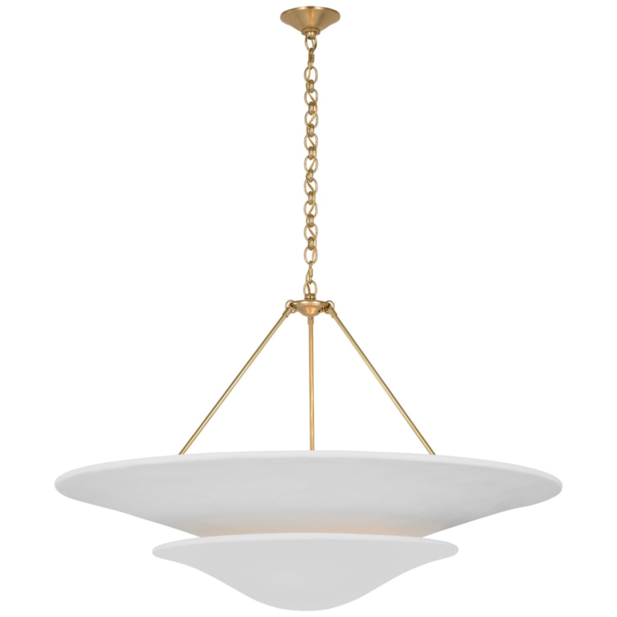 Avinisra Lustre En Laiton Et Métal Minimaliste Moderne