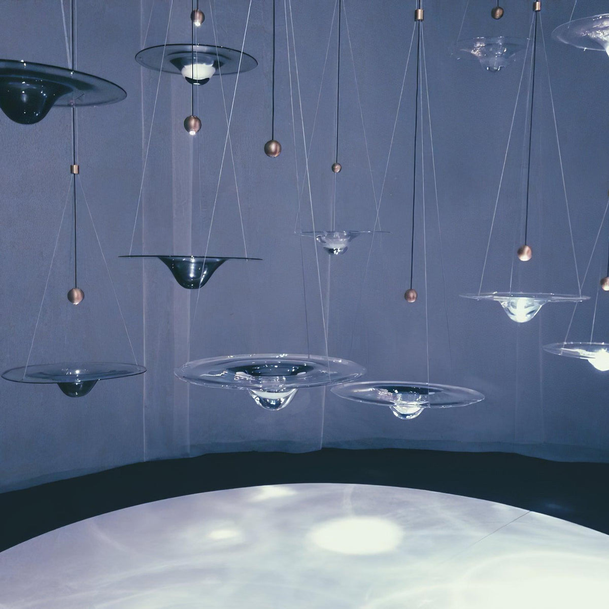 Vesperce Suspension Minimaliste en Laiton