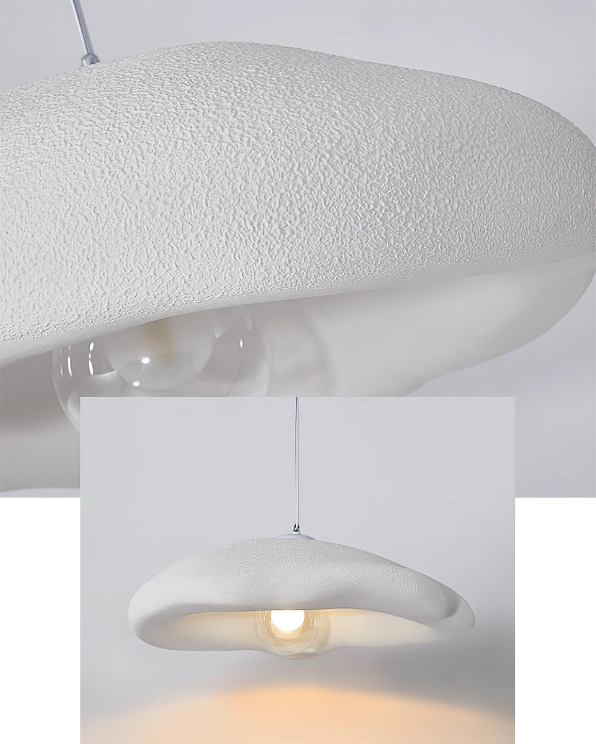 Odiva Organic Pendant Light-Neutral Decor