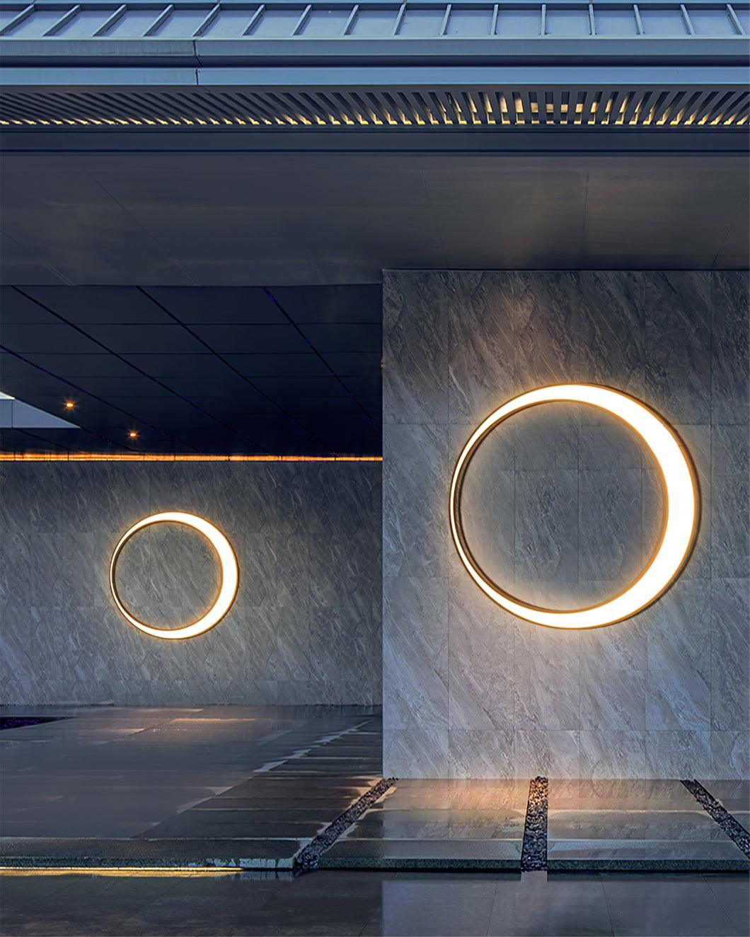 Aurien Applique Murale Extérieure LED Circulaire
