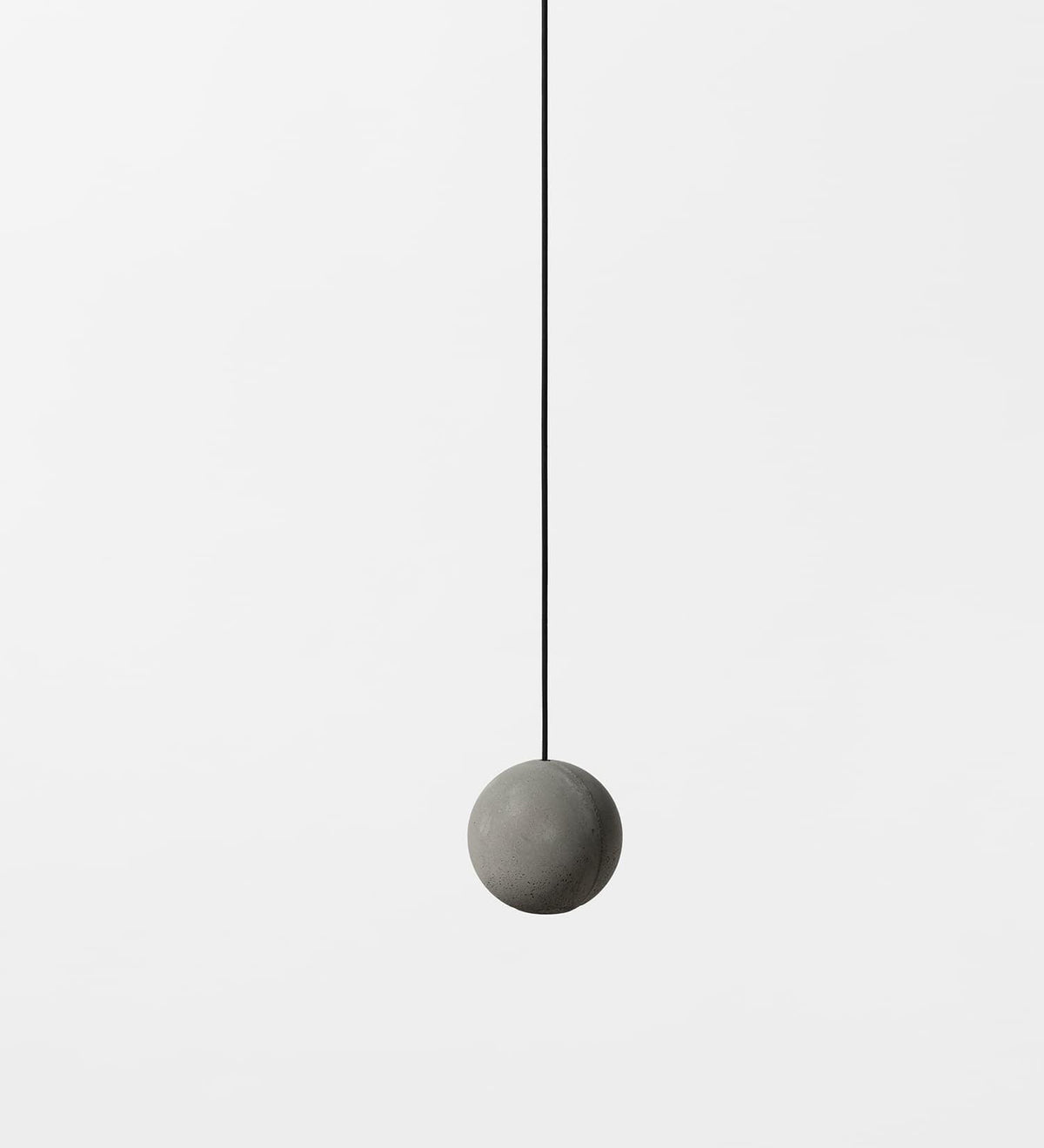 Finnetta Suspension Sphère en Béton Lune Minimaliste