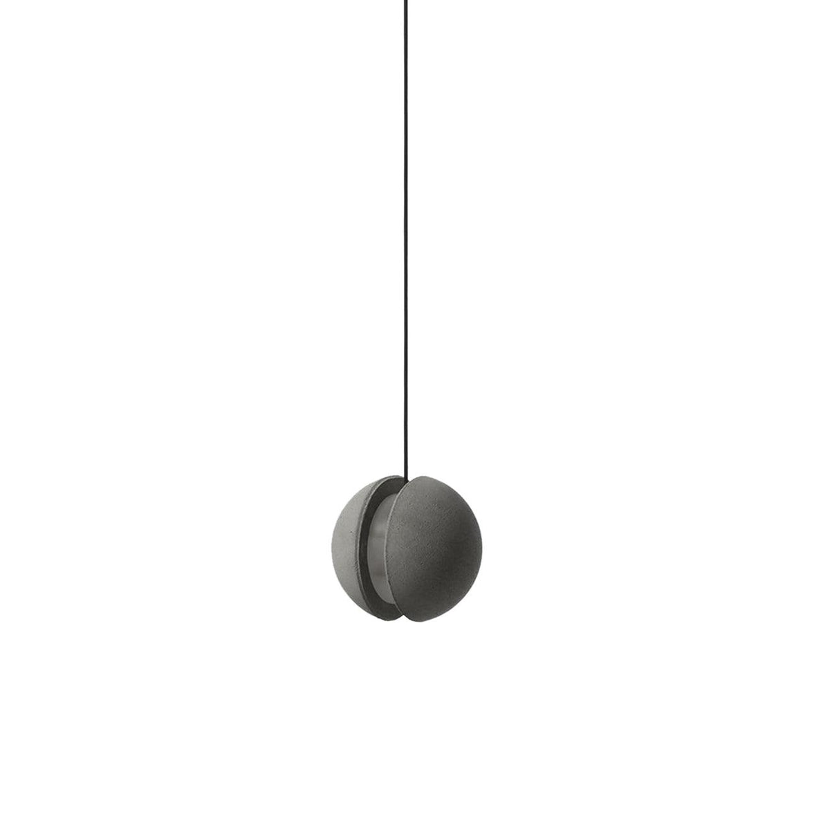 Finnetta Suspension Sphère en Béton Lune Minimaliste